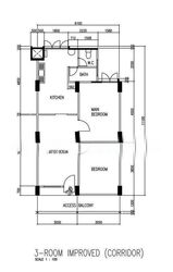 Blk 108 Serangoon North Avenue 1 (Serangoon), HDB 3 Rooms #613814511